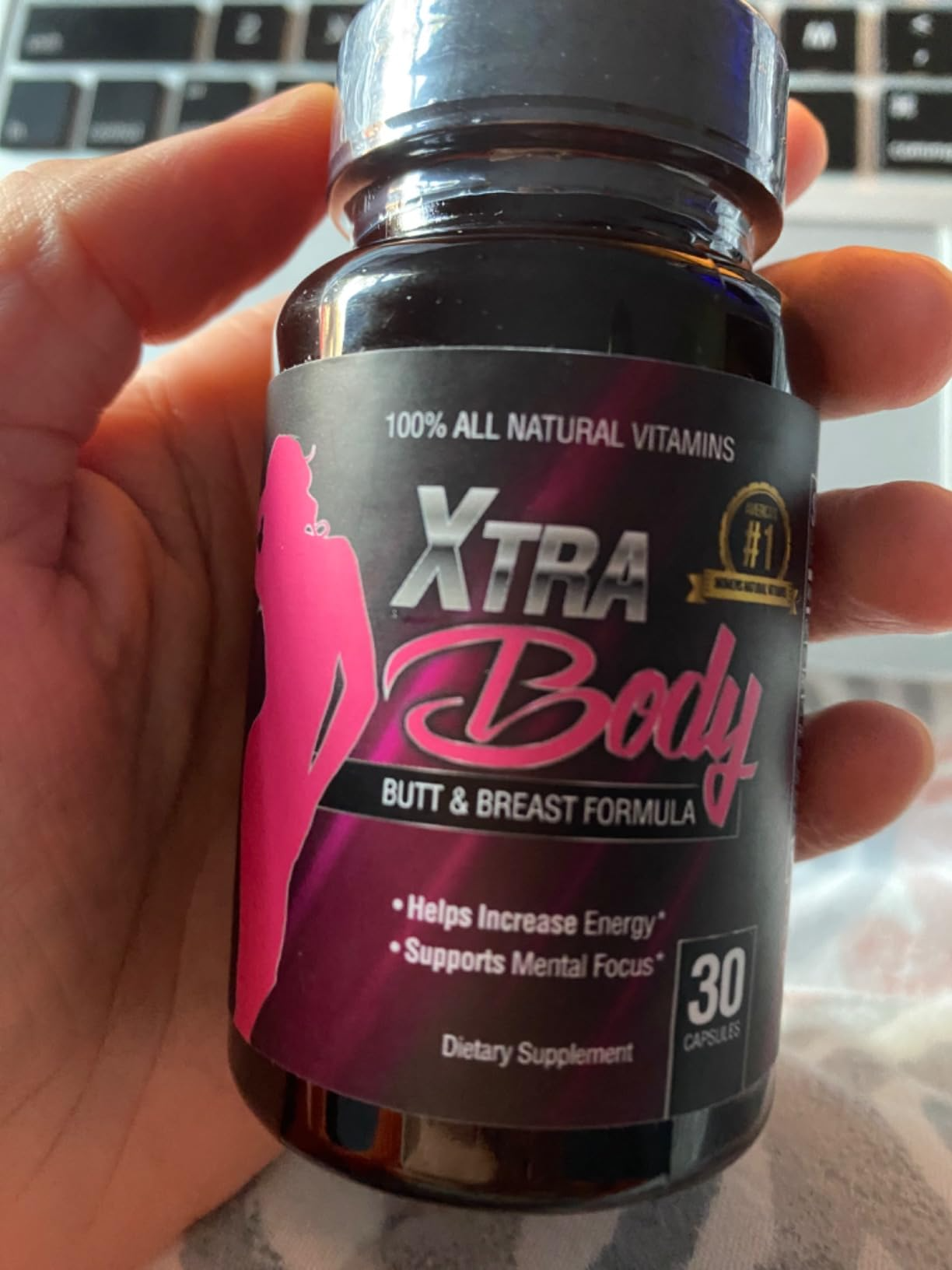 Hips and Breast Enlargement Capsules - 60 Capsules