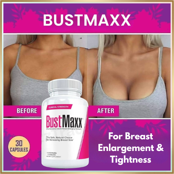 Breast Enlargement & Tightening Capsules - (GET RID OF SMALL BREASTS) (also good for Asymmetrical Breast)