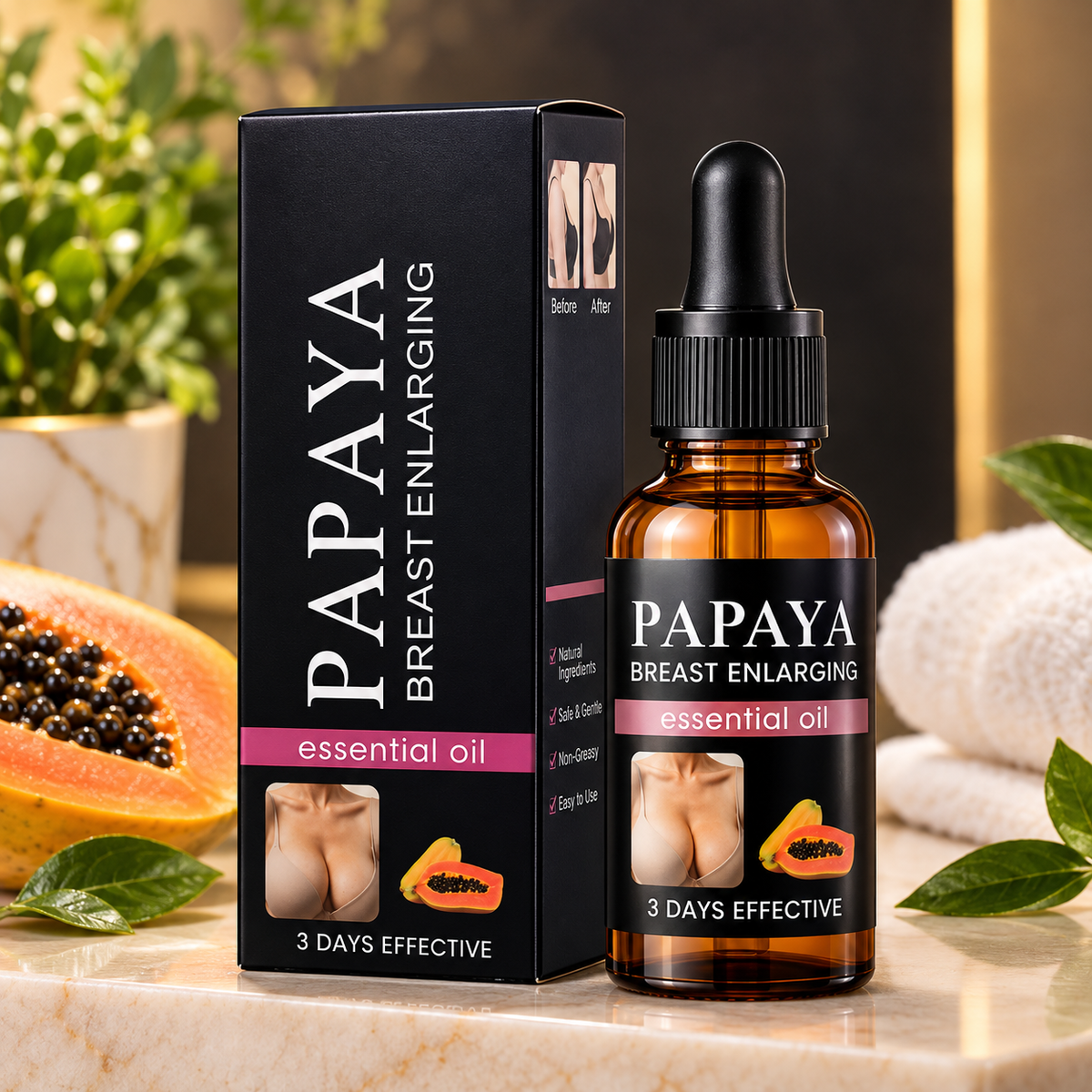 Breast Enlargement & Reshaping  Oil (Imported)