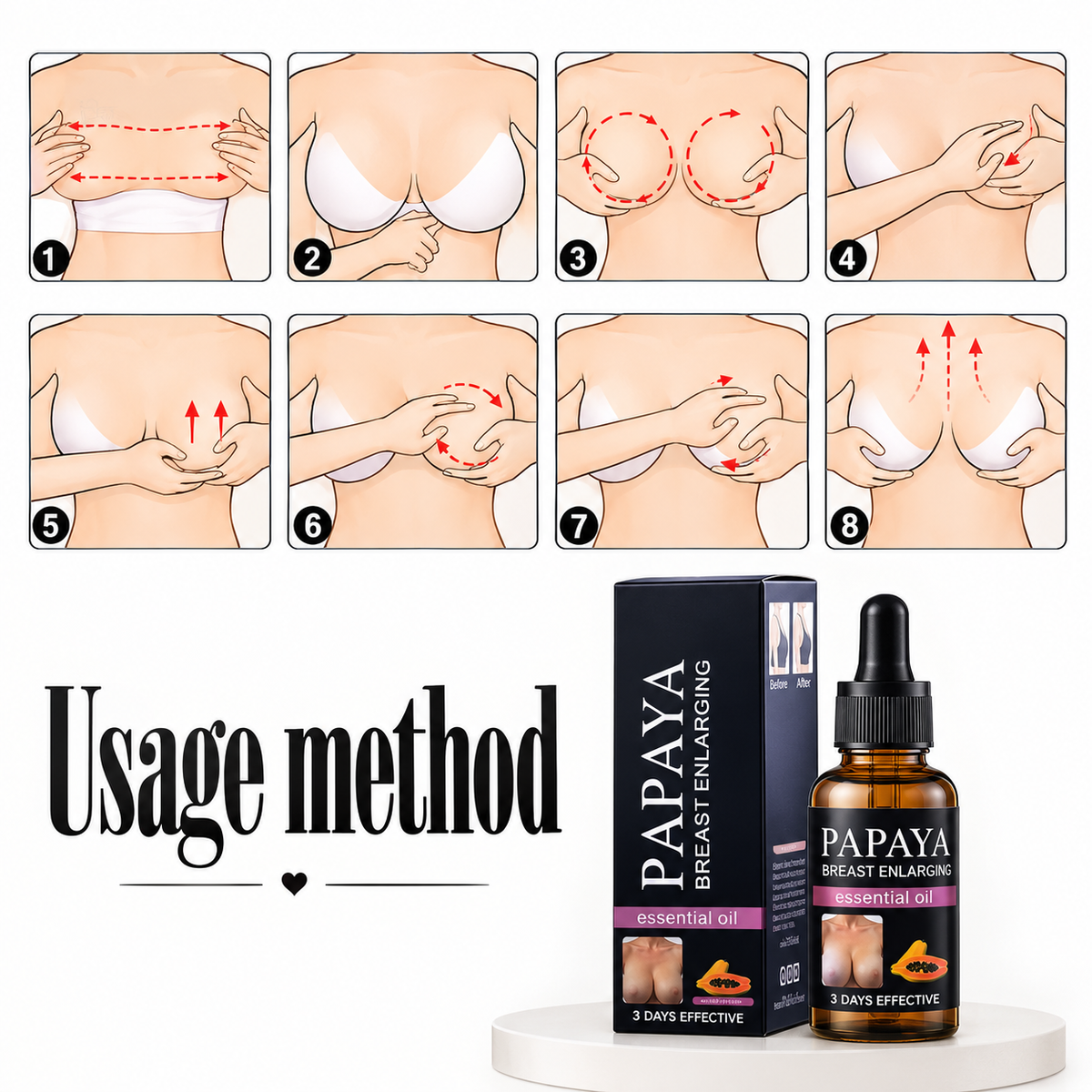 Breast Enlargement & Reshaping  Oil (Imported)