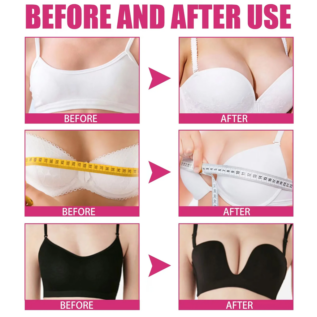Breast Enlargement & Tightening Capsules - (GET RID OF SMALL BREASTS) (also good for Asymmetrical Breast)