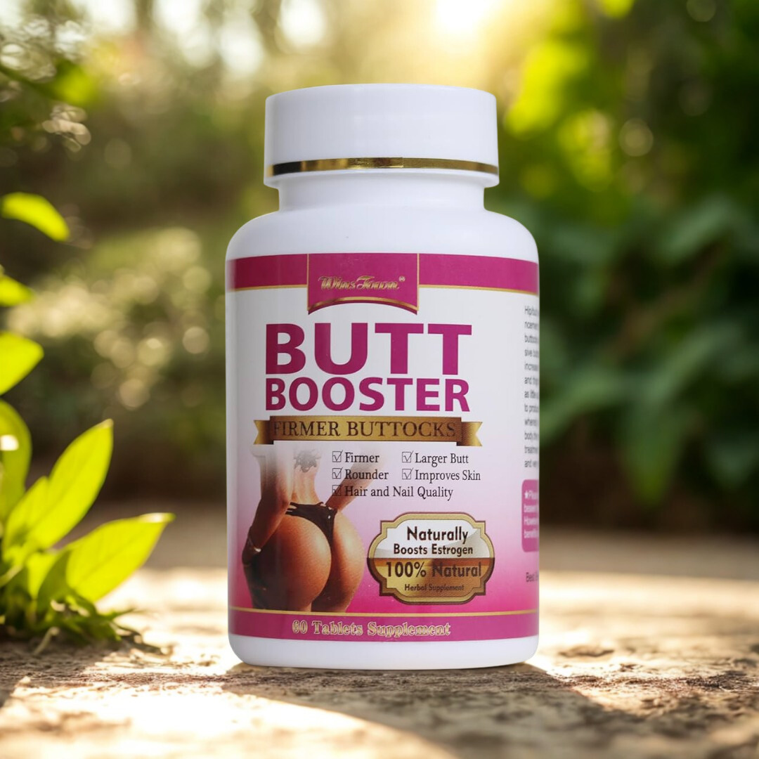 60 Capsules - Hips Buttocks Enlargement & Tightening Capsules - (GET RID OF SMALL TINY HIPS) (also good for Asymmetrical Buttocks)