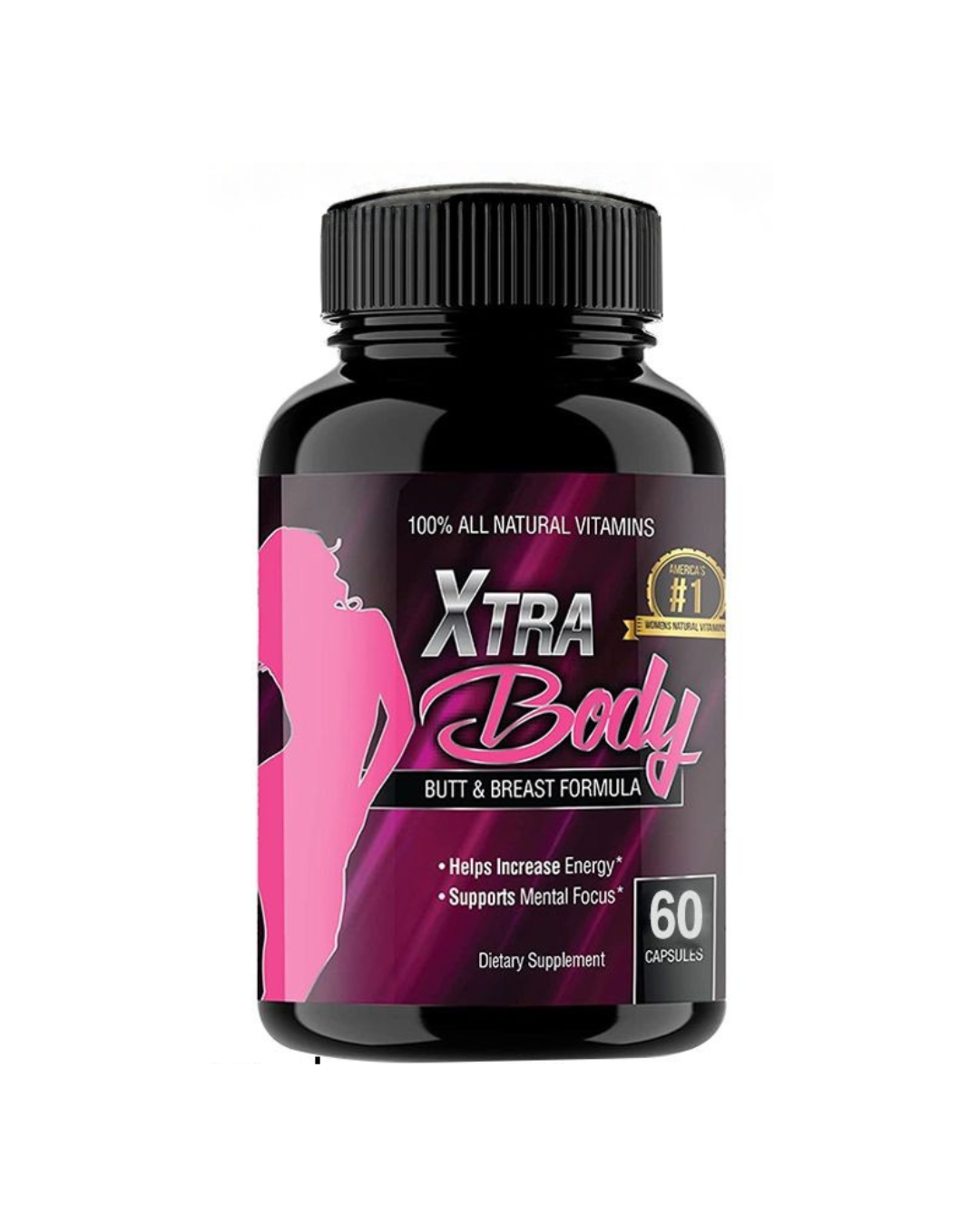 Hips and Breast Enlargement Capsules - 60 Capsules